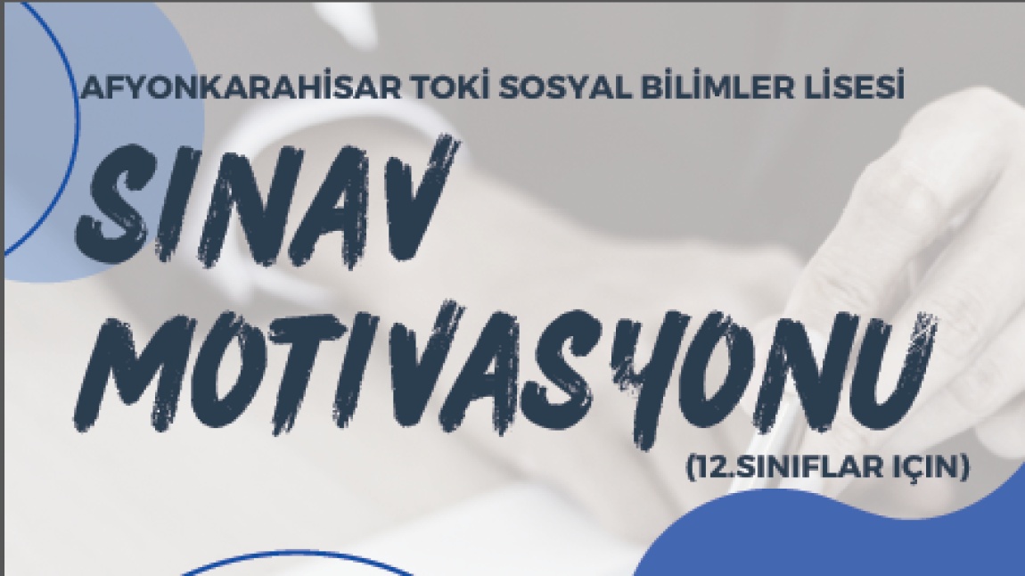 Sınav Motivasyonu (12. Sınıflar İçin)